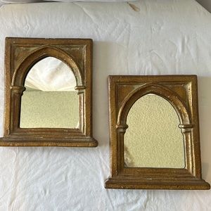 2 MIRRORS  FOR THE WALL